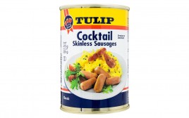 Tulip Cocktail Skinless Sausages   Tin  415 grams